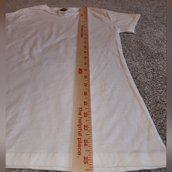 Preowned‎ Harley-Davidson size small plain white tshirt - Picture 5 of 5